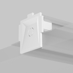 Комплект заглушек к встраиваемому шинопроводу 2шт Maytoni Radity TRA084EC-12W