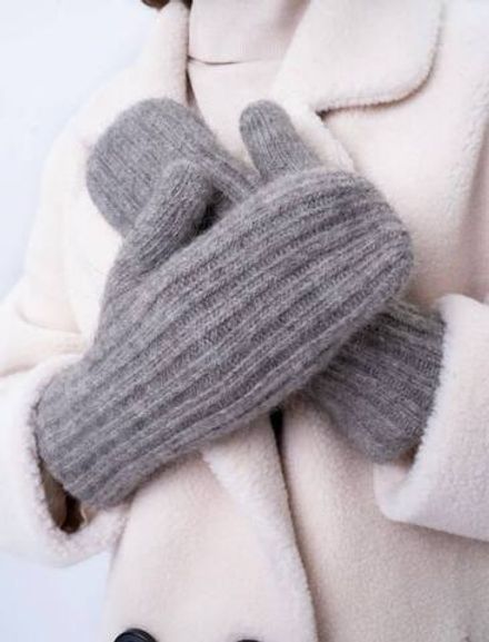 Варежки В209-03 серые
