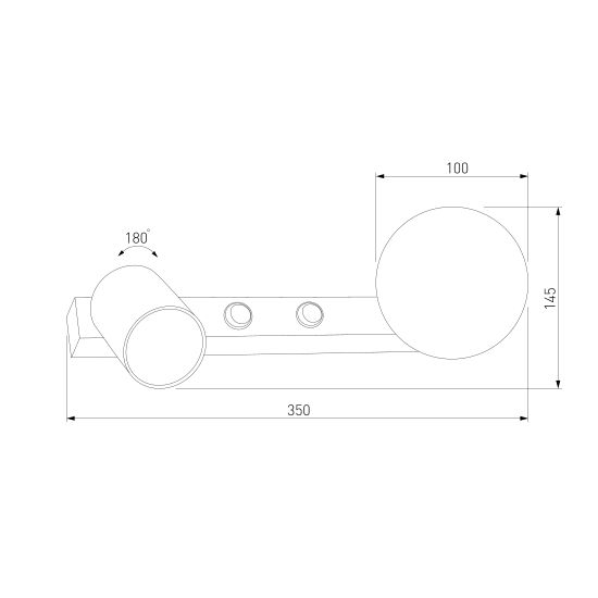 10148 / настенный светильник / Vox