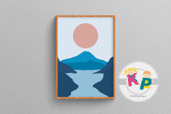 Набор из 5 постеров для кабинета психолога