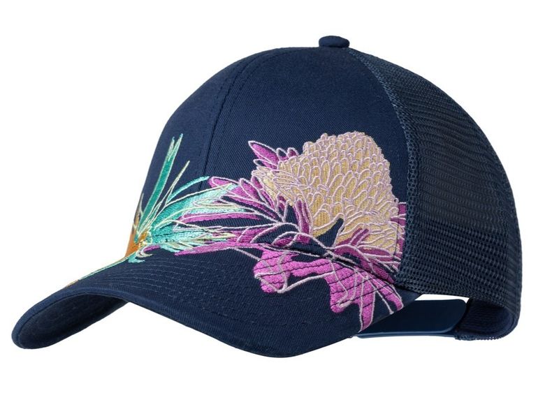 Кепка Buff Explore Trucker Cap Satry Indigo Фото 1