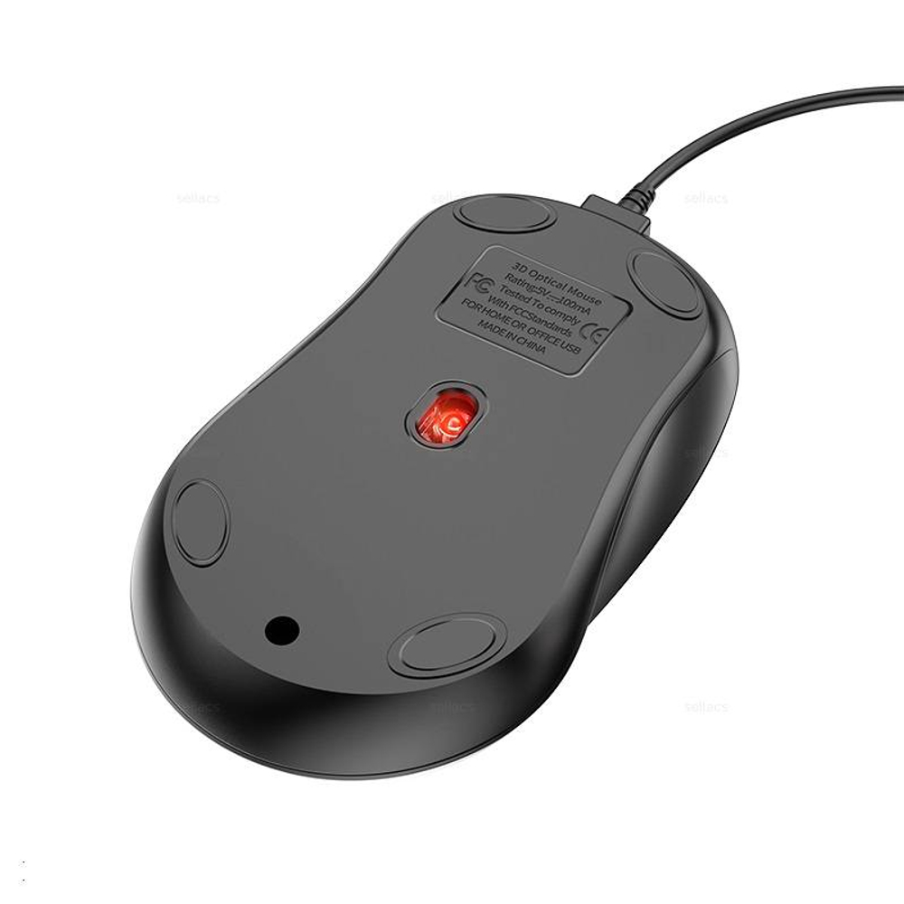 Проводная мышь Borofone BG4 (black)