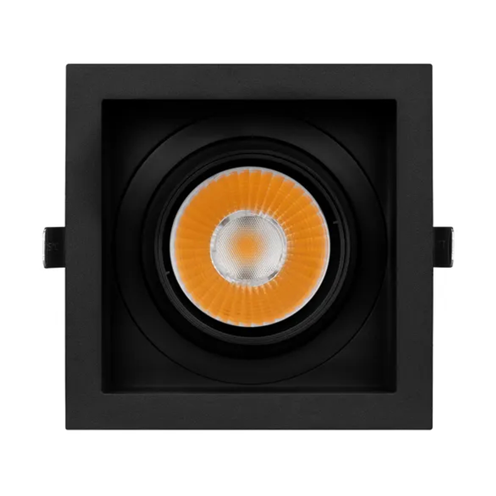 Светильник MS-VORTEX-BUILT-S140x140-30W Warm3000 (BK-BK, 17 deg, 230V) (Arlight, IP20 Металл, 5 лет) 058368