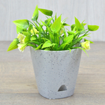 Горшок цветочный Amsterdam 0,65л D110мм, светлый камень