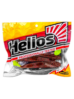 Виброхвост Helios Jumbo 4,95"/12.5 см White RT 5шт. (HS-7/1-003)