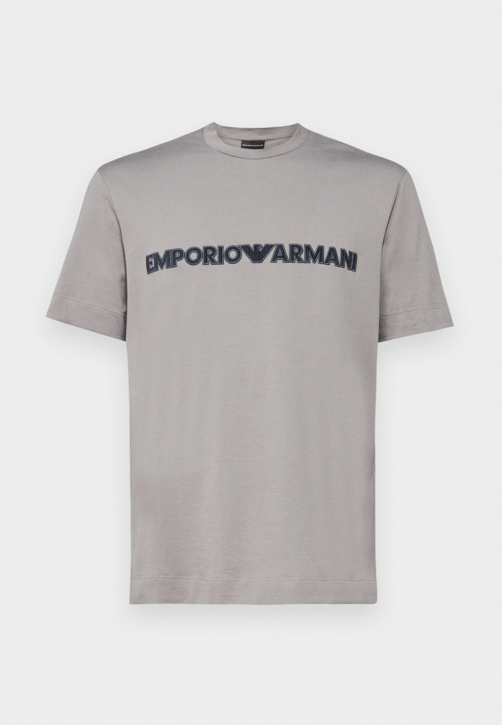 Emporio Armani Футболка с принтом - Серый