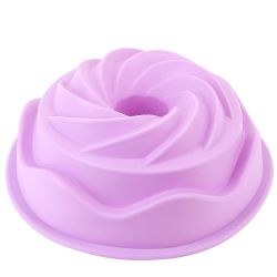 Форма для выпечки "Зефир" 21*21*9см. (4вида) (силикон)