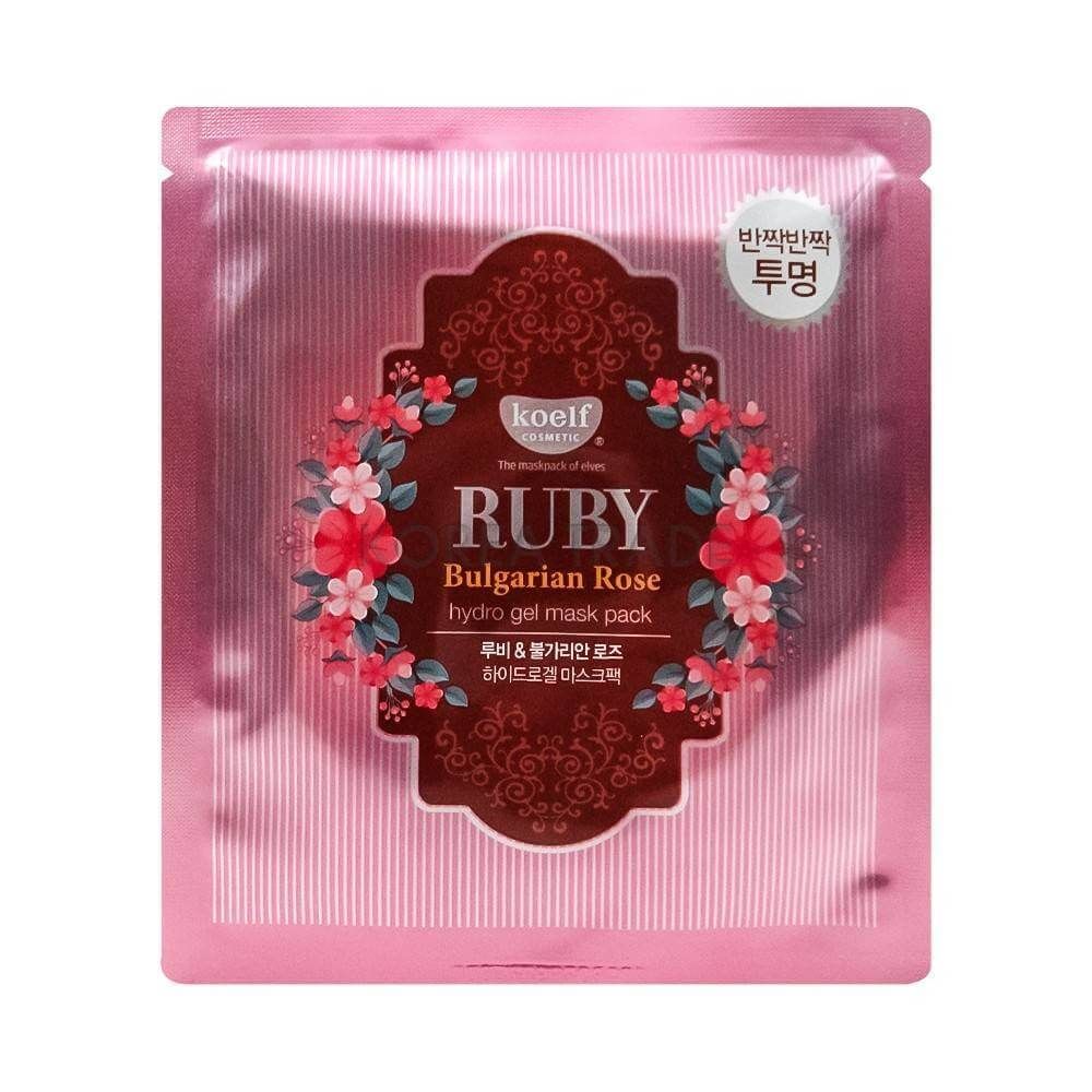 Гидрогелевая маска с экстрактом болгарской розы Koelf Ruby&amp;Bulgarian Rose Mask