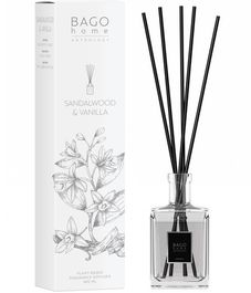 Сандал и ваниль, ароматический диффузор, Bago home