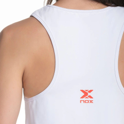 Женская теннисная майка NOX Team Fit Tank-Top Tank Top Women - White