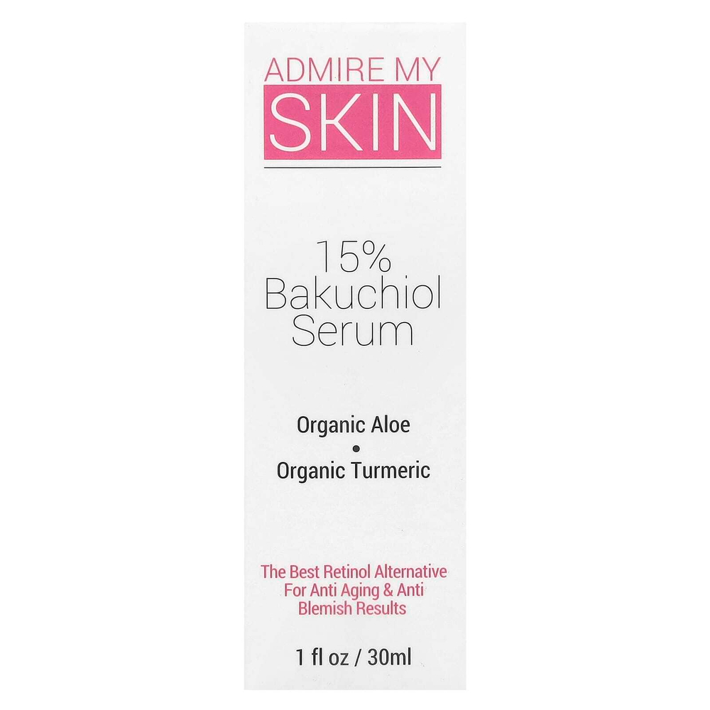 Admire My Skin, 15% сыворотка с бакучиолом, 30 мл (1 жидк. Унция)