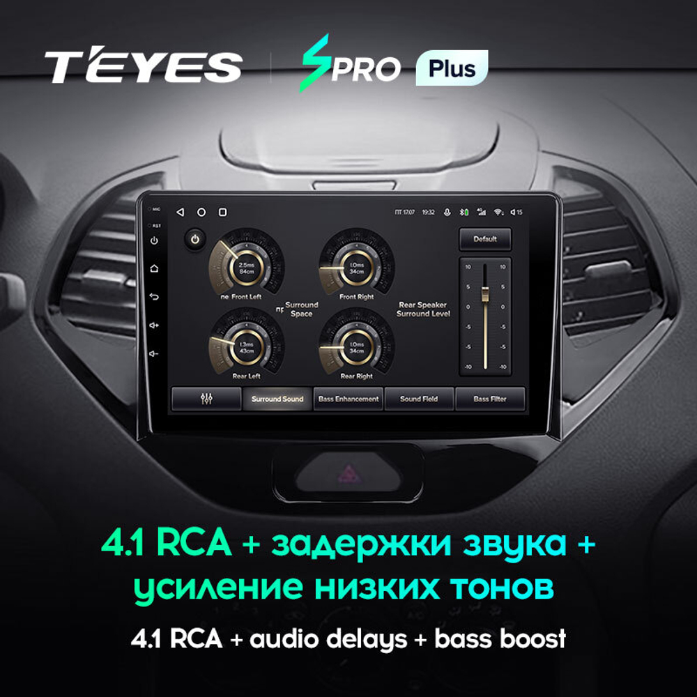 Teyes SPRO Plus 9"для Ford Figo 2015-2018