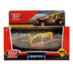 Модель ин. мет. "Багги Автоспорт" 12см, красный, в коробка (Технопарк)