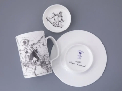 Бокал с крышкой в подарочной упаковке, форма Top. рисунок Путь на Север, арт. 81.32934.00.1