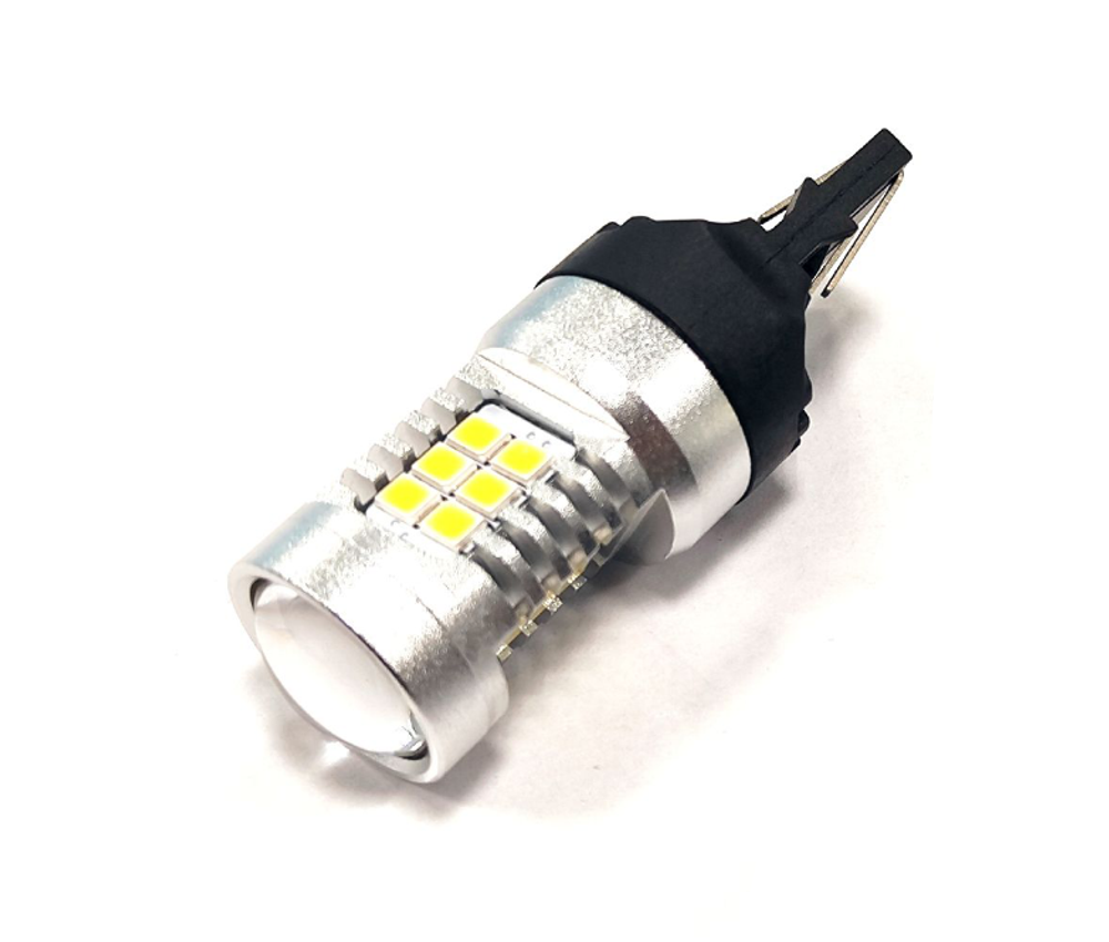 Светодиодная лампа W21/5W 7443- 4G21-2835-21SMD (белый), 1шт
