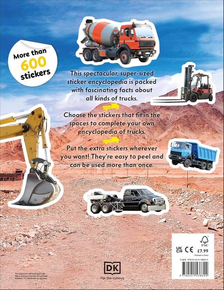 Sticker encyclopedia trucks