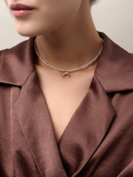 Чокер "Moon" из лунного камня Gold