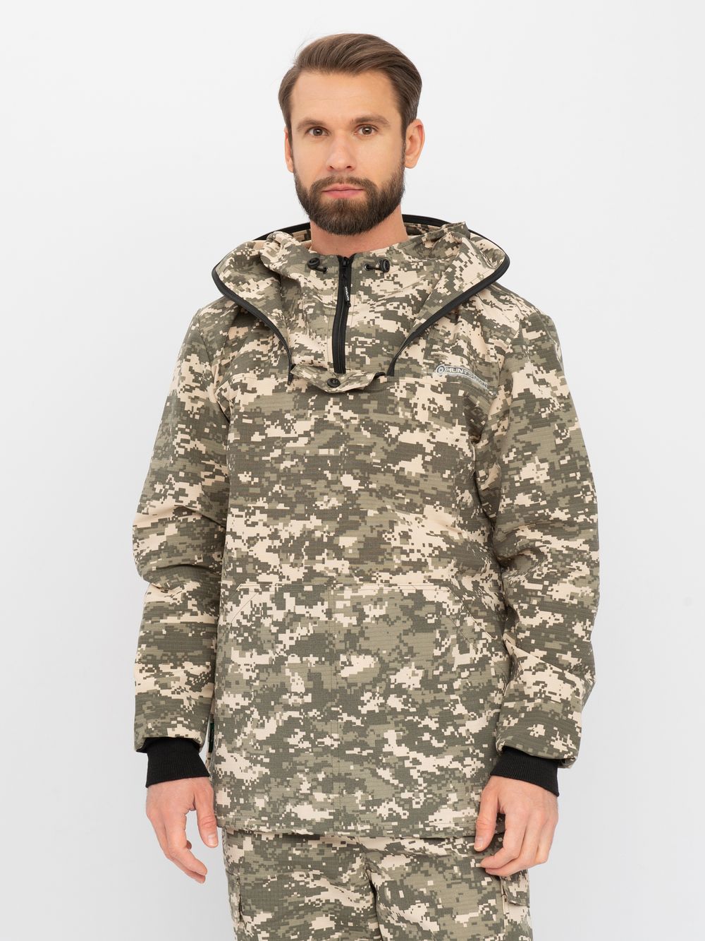 Костюм летний Антигнус-Эконом ткань Смесовая Рип-Стоп цвет 128/2 (светлый пиксель)