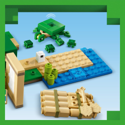 LEGO Minecraft — Пляжный домик «Черепаха» 21254 / артикул   21254  / GTIN 5702017583303
