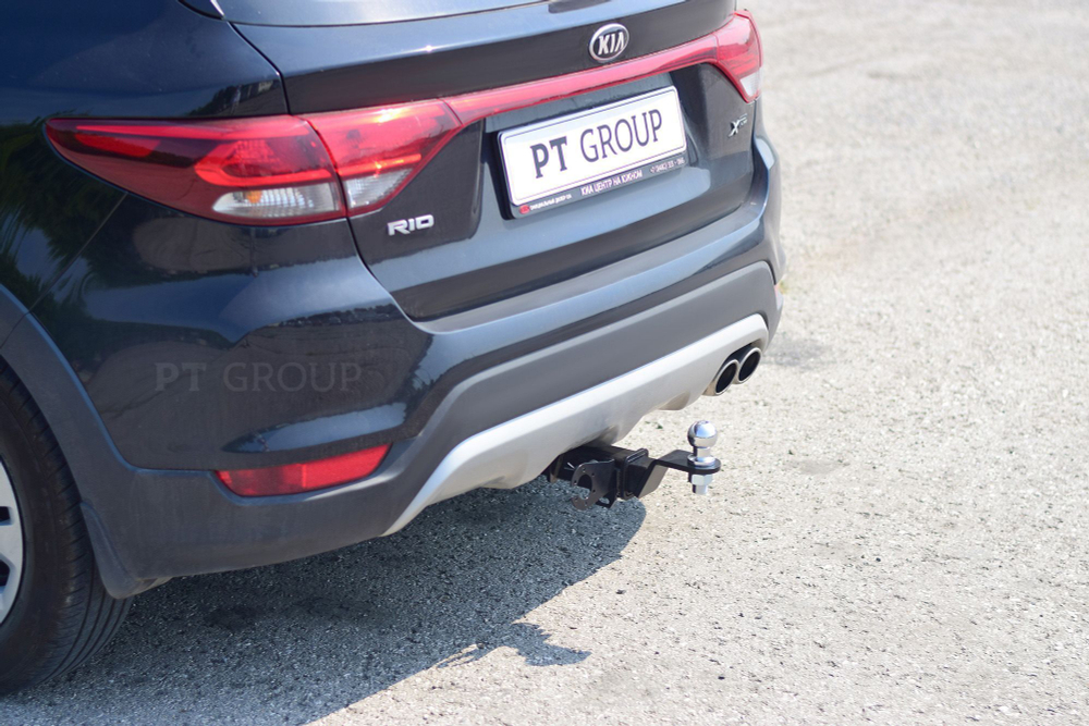 Фаркоп с унив. электрикой Smart, съемный квадрат, KIA RIO X-Line 2017-20, KIA Rio X 2021- (паспорт и сертификат) ПТ ГРУПП.KRL-17-991122.00