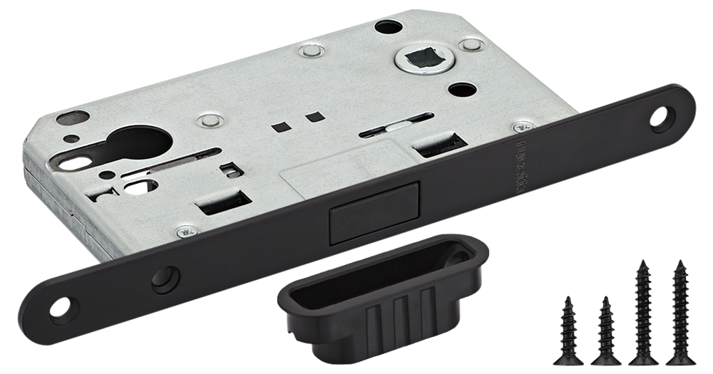 Защелка под цилиндр магнитная Rucetti RM1885 BL Цвет - черный