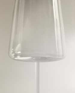 Zara Home бокал из стекла, цвет прозрачный, 23.4 см