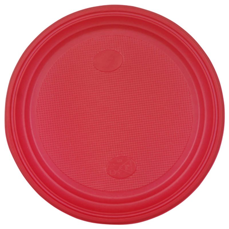 Тарелка Россия d 205 мм КРАСНАЯ 50 шт/уп 40 уп/кор