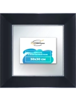 Зеркало 30x30 настенное в раме