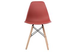 Пластиковый стул Eames PC-015 bordeaux