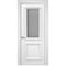 Купить Межкомнатная дверь эмаль Прима Шервуд 2 белая остеклённая 2