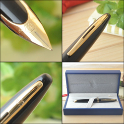 Перьевая ручка Waterman Carene, цвет: Black GT, перо: F