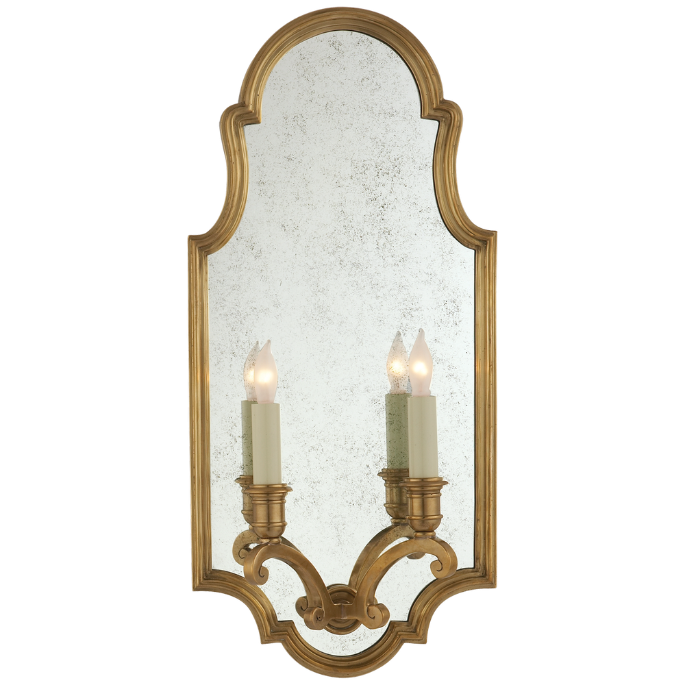 Настенный светильник Visual Comfort Sussex Medium Framed Double Sconce (Open Box)