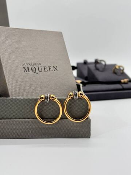 Серьги Alexander McQueen