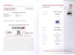 Сапфир, Овал, 3 шт / 7,23 карат, Шри-Ланка