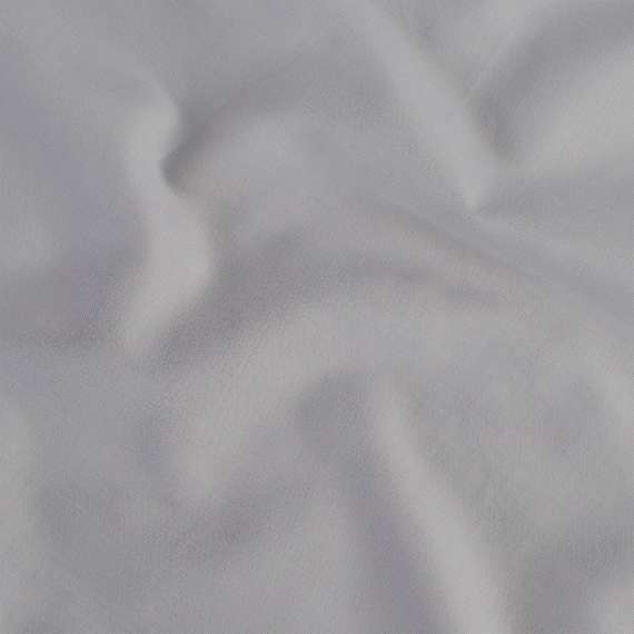 Простыня на резинке из сатина серого цвета из коллекции russian north, 180х200х30 см