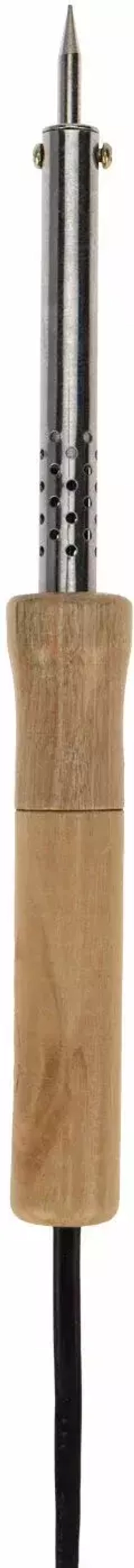 Паяльник 65Вт деревянная ручка тонкое жало PROconnect 12-0176-4