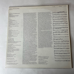 Винтажная виниловая пластинка LP И. С. Бах, BWV 21 (ГДР 1984)