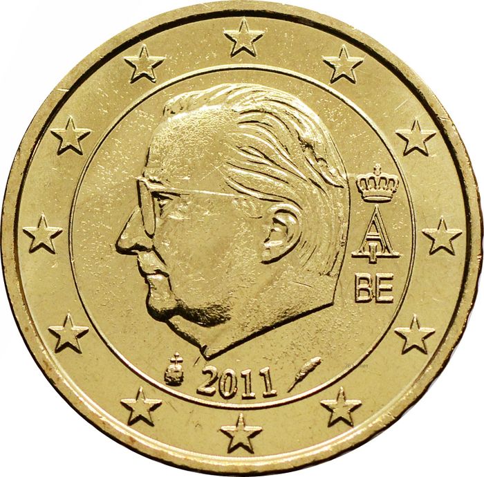 10 евроцентов 2011 Бельгия (10 euro cent)