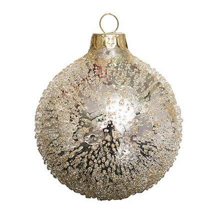 Шар "Ледяной дождь" 8см YQL1550