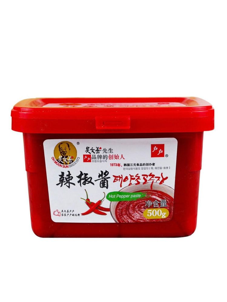 Соевая паста Кочудян Oh Moon Sun Gochujang Red Hot Paste 500 г, 3 шт