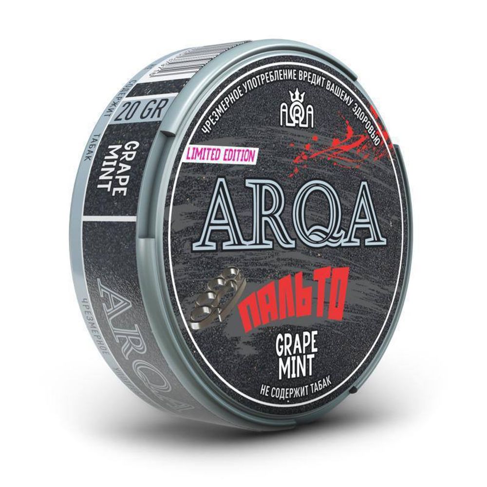 ARQA Слово Пацана - Пальто 120 МГ - Grape Mint (Виноград с мятой)