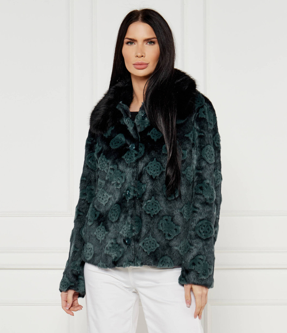 Шубка KARINE GUESS - темно-зеленый(W4BL00 WE9V0)