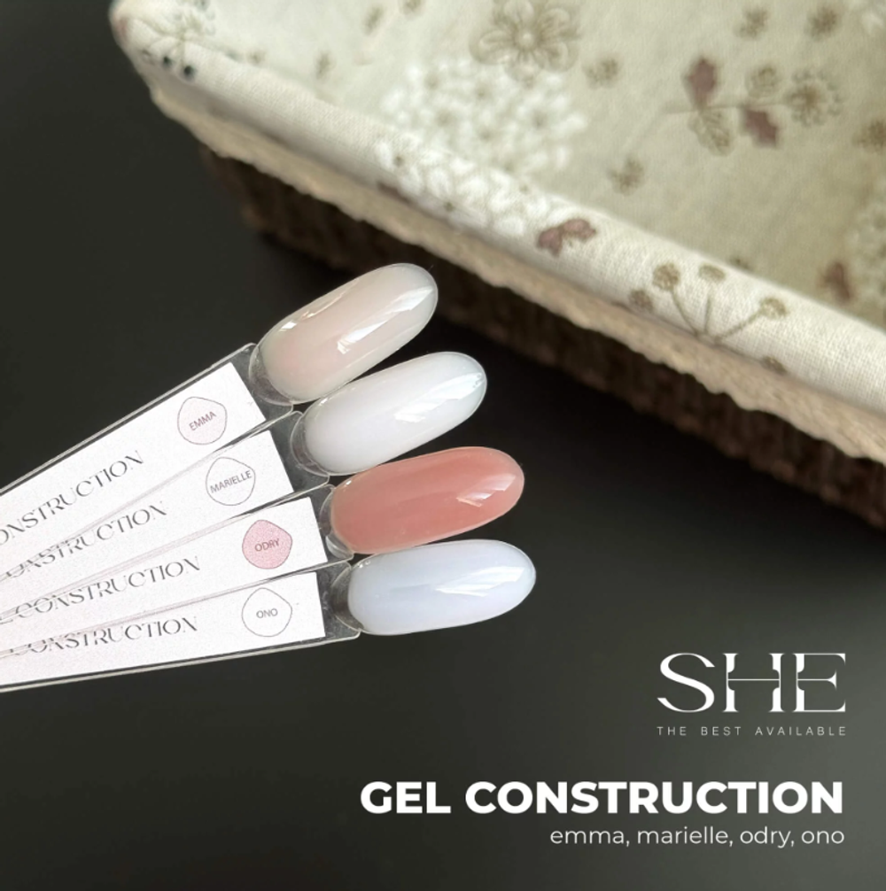 She Gel Construction Emma - Конструирующий гель камуфлирующий, 30мл2