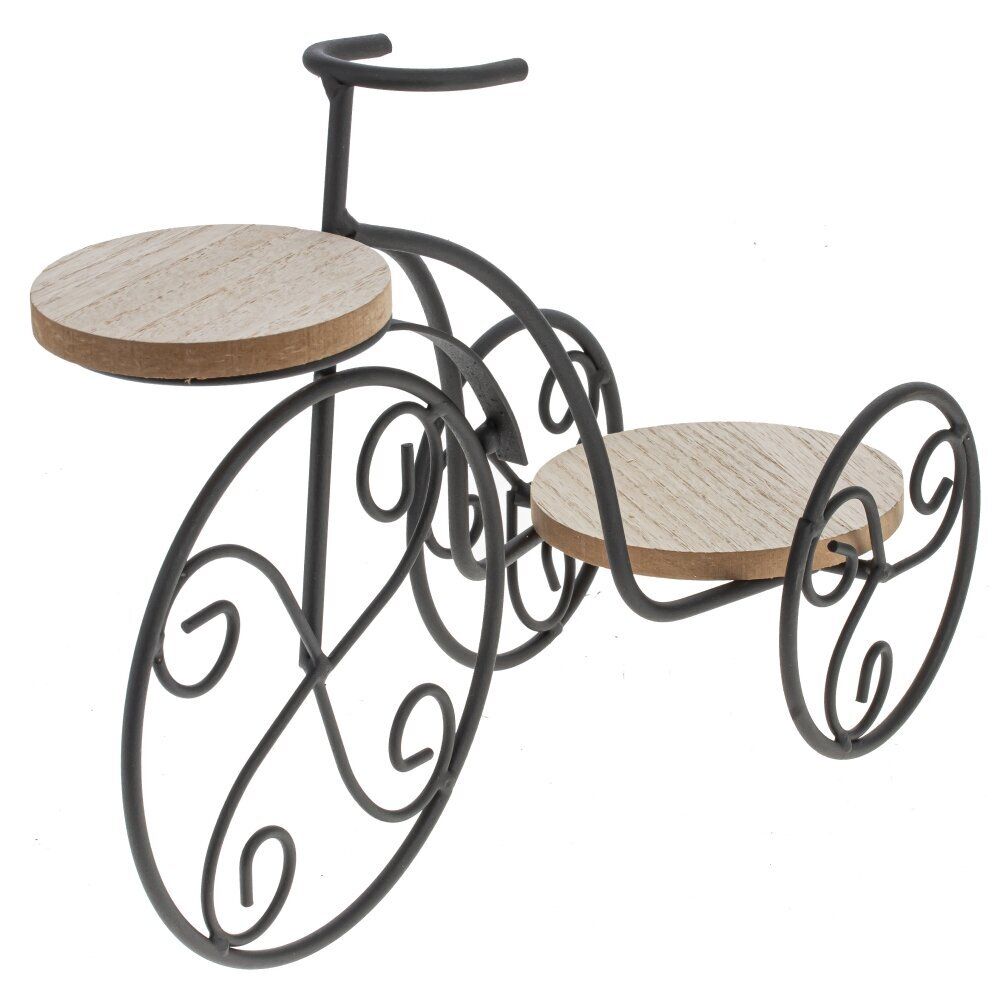 GAEM Подставка для цветов "Велосипед", L29,5 W12,5 H22 см