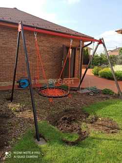 Монтаж уличных качелей Sv Sport