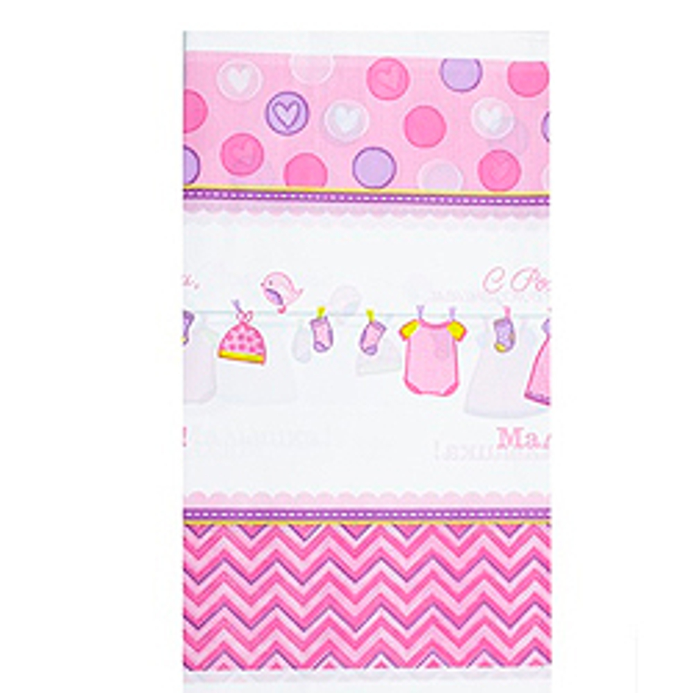 Скатерть-п-э-С-Рожден-Малышка-1,4х2,6м