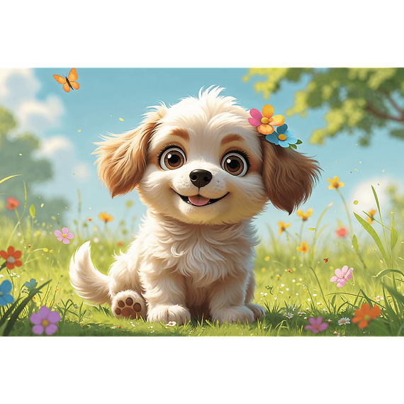 Puzzle - &quot;60&quot; - To be a puppy! / Trefl