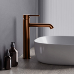 Смеситель для раковины высокий, розовое золото Damixa Scandinavian Pure 360250500