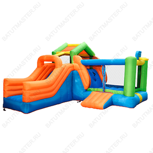 Батут для дачи "Яркое приключение " 3,7*3,0*2,2 м