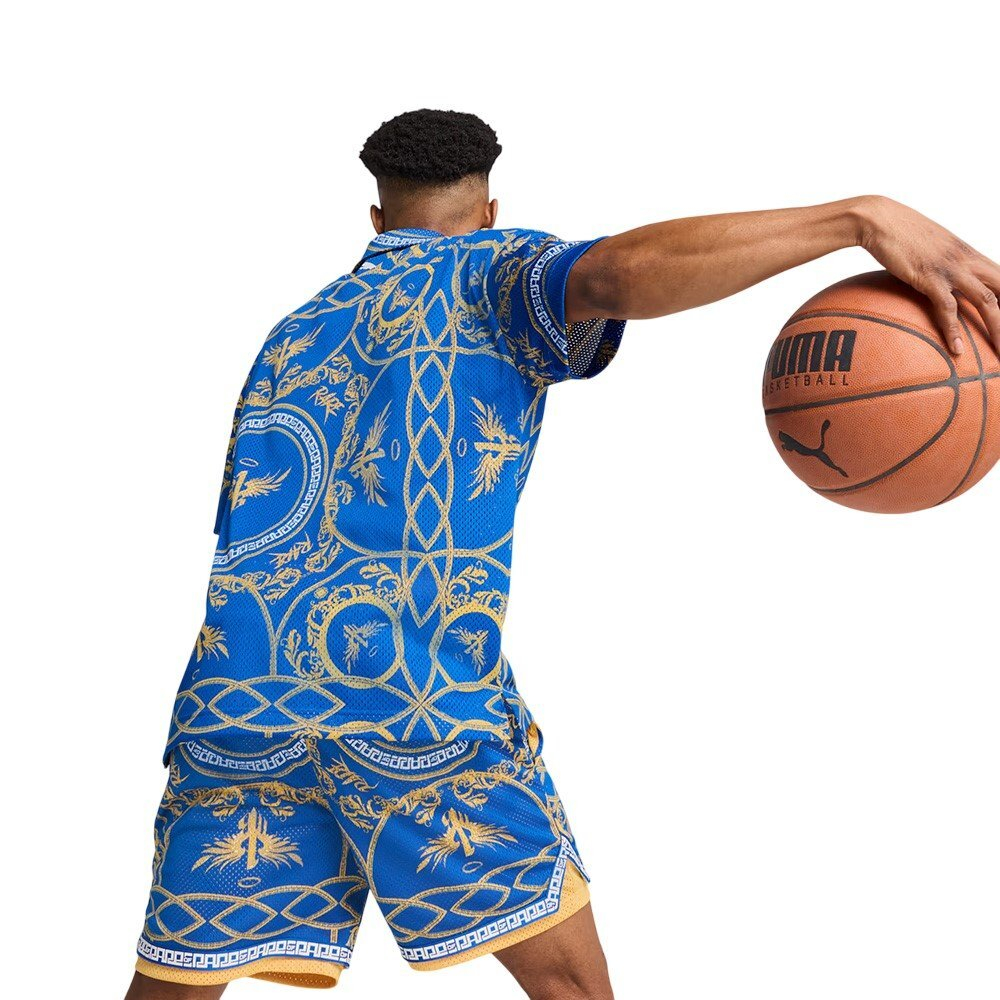 Шорты Puma Melo Golden Basketball T-shirt Blue